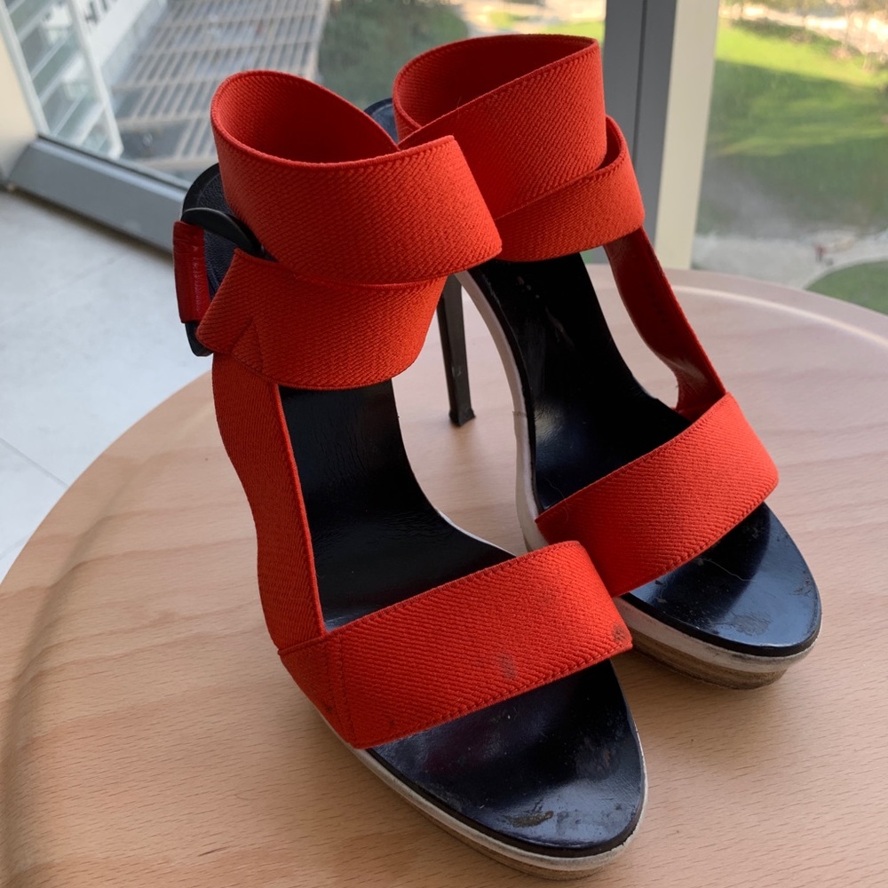Phillip Lim ankle wrap heels